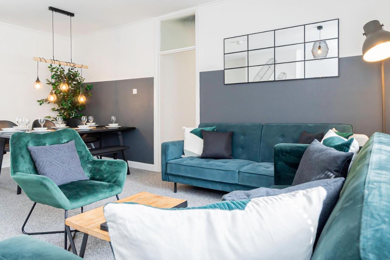 City Centre 3 Bed 8 Guest Parking Near Mayflower! Southampton Exteriör bild